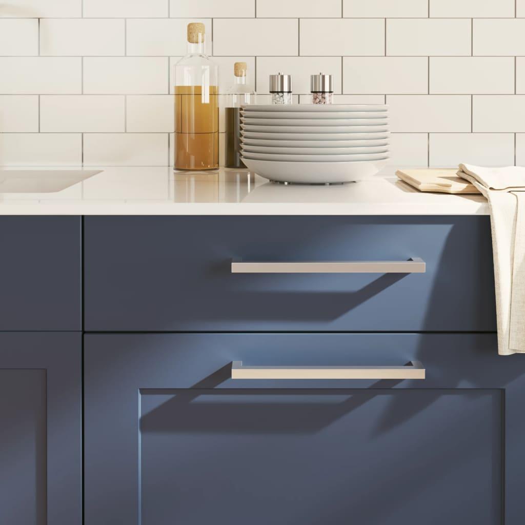 Skabshåndtag 20 stk. 224 mm rustfrit stål sølvfarvet