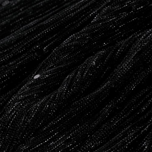 Langærmet kjole til børn str. 92 sort