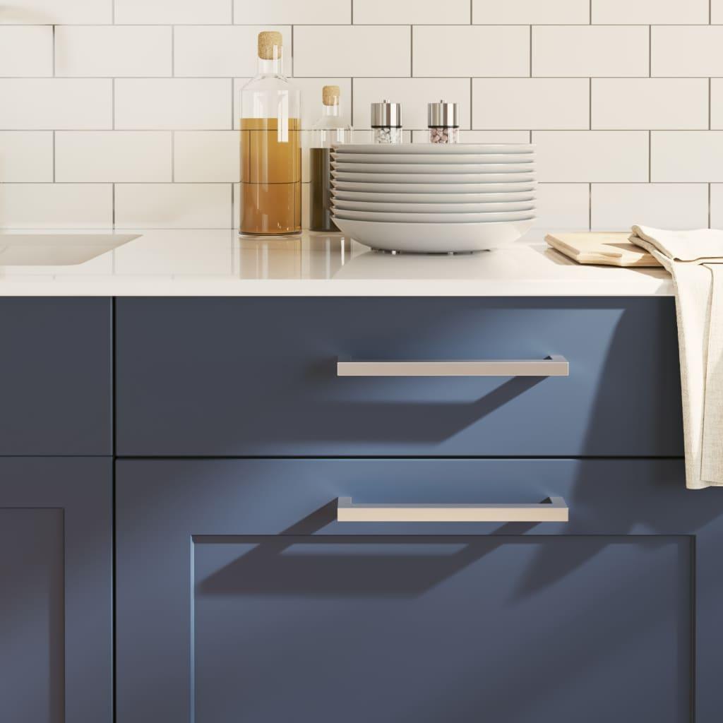 Skabshåndtag 20 stk. 192 mm rustfrit stål sølvfarvet