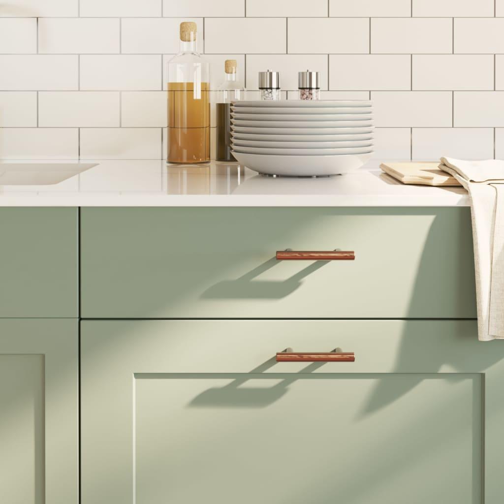 Skabshåndtag 20 stk. 64 mm rustfrit stål bronzefarvet