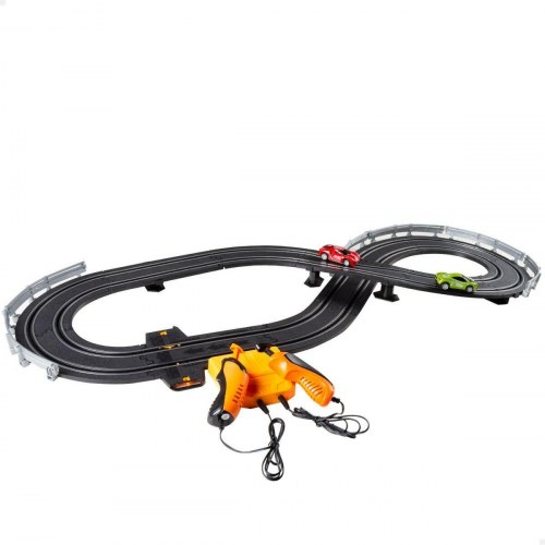 Speed & Go væddeløbsbane - 93 × 7 × 43 cm (2 enheder)