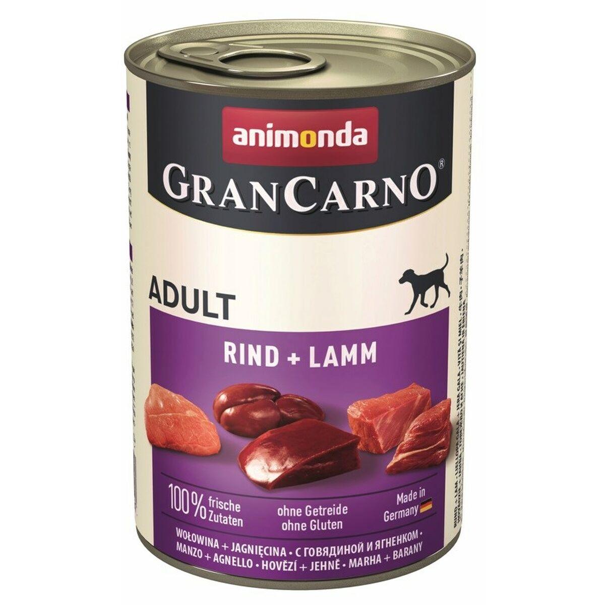 Våd Mad Animonda Grancarno Original Oksekød Lam 400