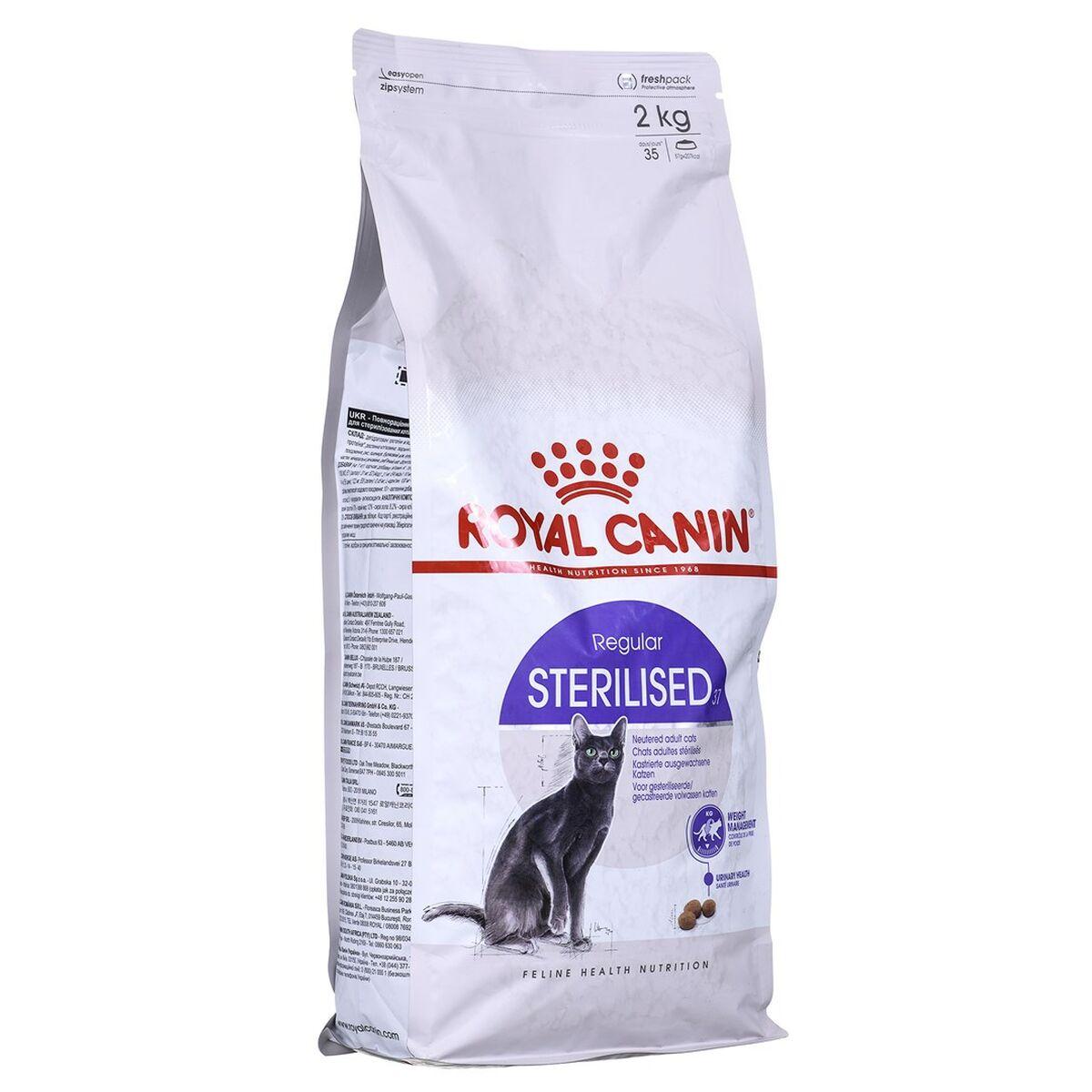 Kattemad Royal Canin Sterilised Voksen Majs Fugle 2 Kg