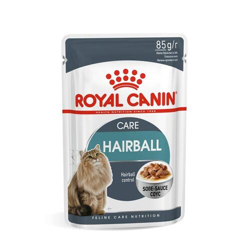 Kattemad Royal Canin Hairball Care Gravy Kød 12 x 85 g