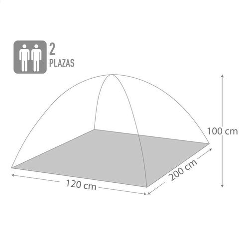 Telt Aktive 2 personer 120 x 100 x 200 cm (6 enheder)