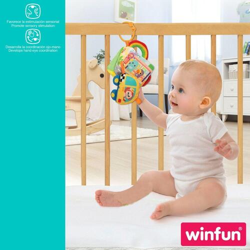 Barneseng Mobil Winfun Klæde Plastik 11,5 x 11,5 x 11,5 cm (6 enheder)