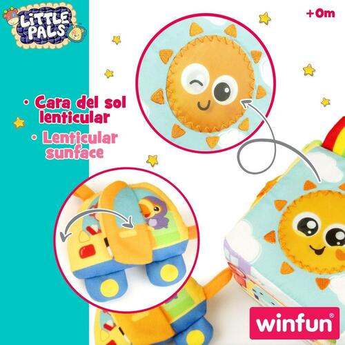 Barneseng Mobil Winfun Klæde Plastik 11,5 x 11,5 x 11,5 cm (6 enheder)