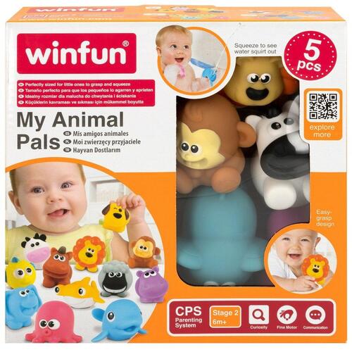 Sæt Bondegårdsdyr Winfun 7 x 6,5 x 4 cm (12 enheder)