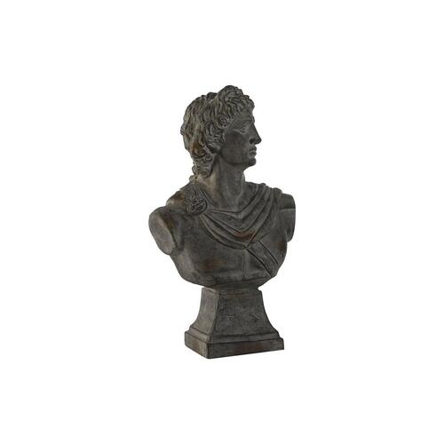 Dekorativ figur Home ESPRIT Grå Buste 36 x 18 x 58,5 cm