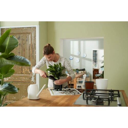 Selvvandende pot Elho Insert 28 Sort Plastik 27,7 x 27,7 x 25,5 cm