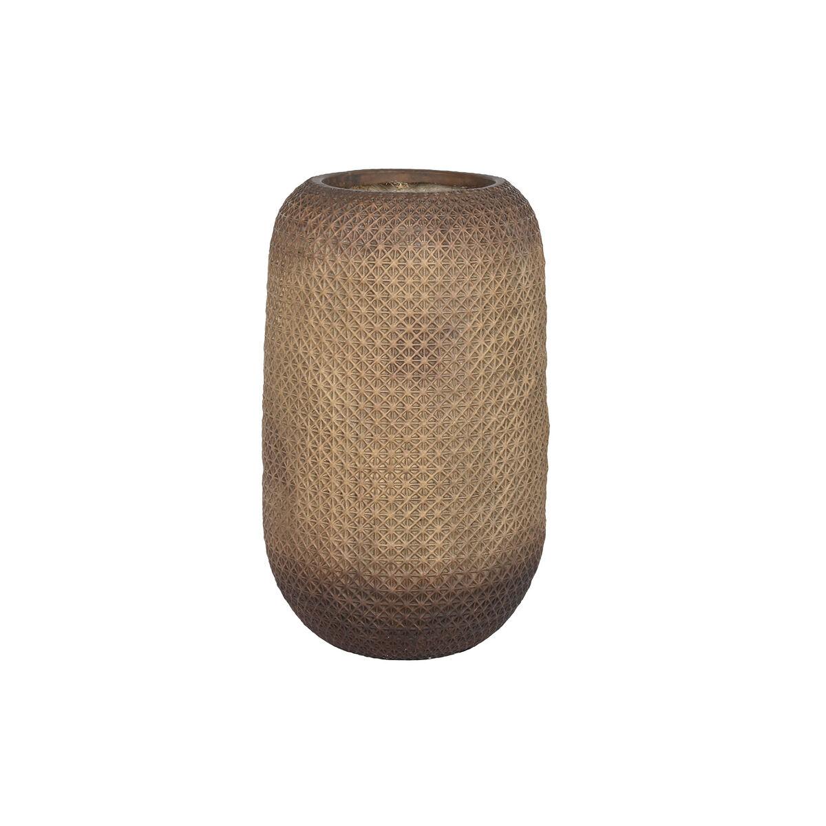 Urtepotte Home Esprit Brun Magnesium 50 8 X 50 8 X 83 5 Cm