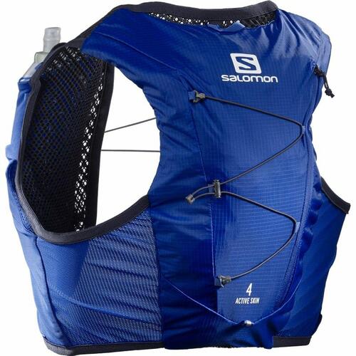 Unisex Sport Vest Salomon Active Skin 4 Blå L