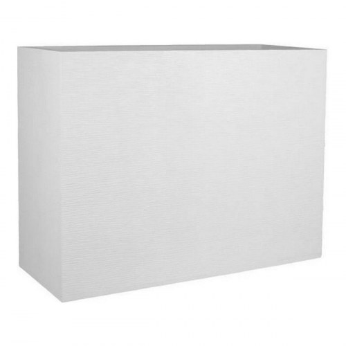 EDA Wall Loft Graphit urtepotte - hvid, rektangulær 78,5 × 29,5 × 60 cm