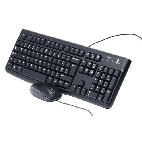 Tastatur Logitech LGT-MK120-US Sort Hollandsk QWERTY