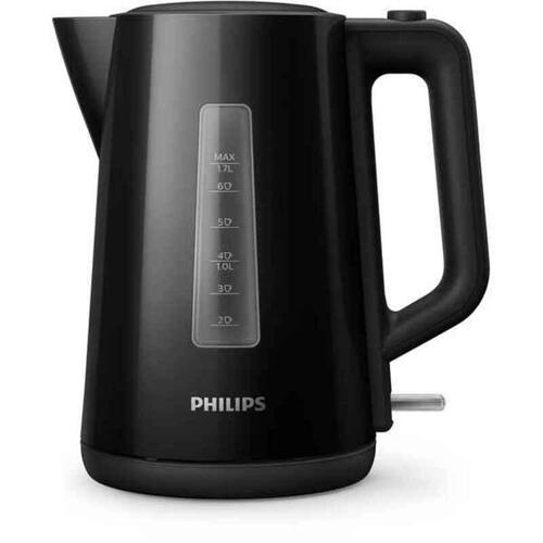 Philips Series 3000 elkedel – 1,7 l, 2.200 W, sort plastik