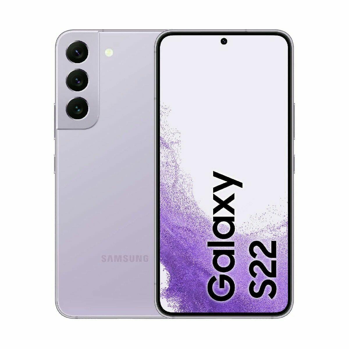 Smartphone Samsung Galaxy S22 SM-S901BLVDEUE 6,1" 128 GB 8 GB RAM Octa Core Violet Lilla