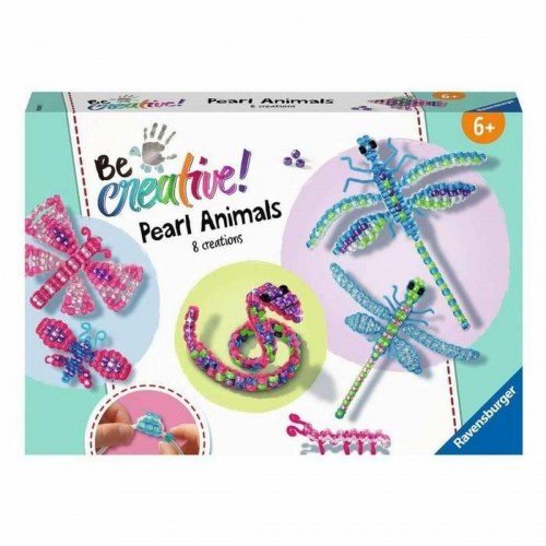 Ravensburger Be Creative! Pearl Animals - perlesæt til børn 6+