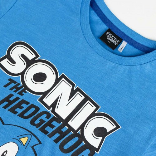Sæt med tøj Sonic Blå 8 år