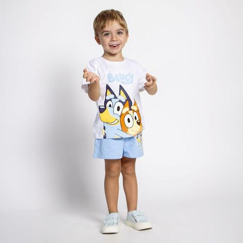 Sæt med tøj Bluey Lyseblå 2 år
