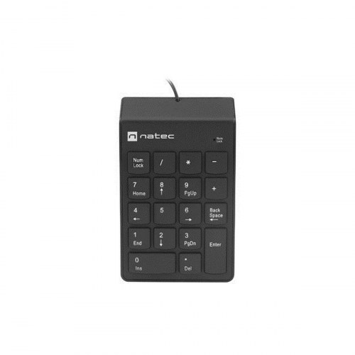 Natec NKL-2022 numerisk tastatur - Sort, USB