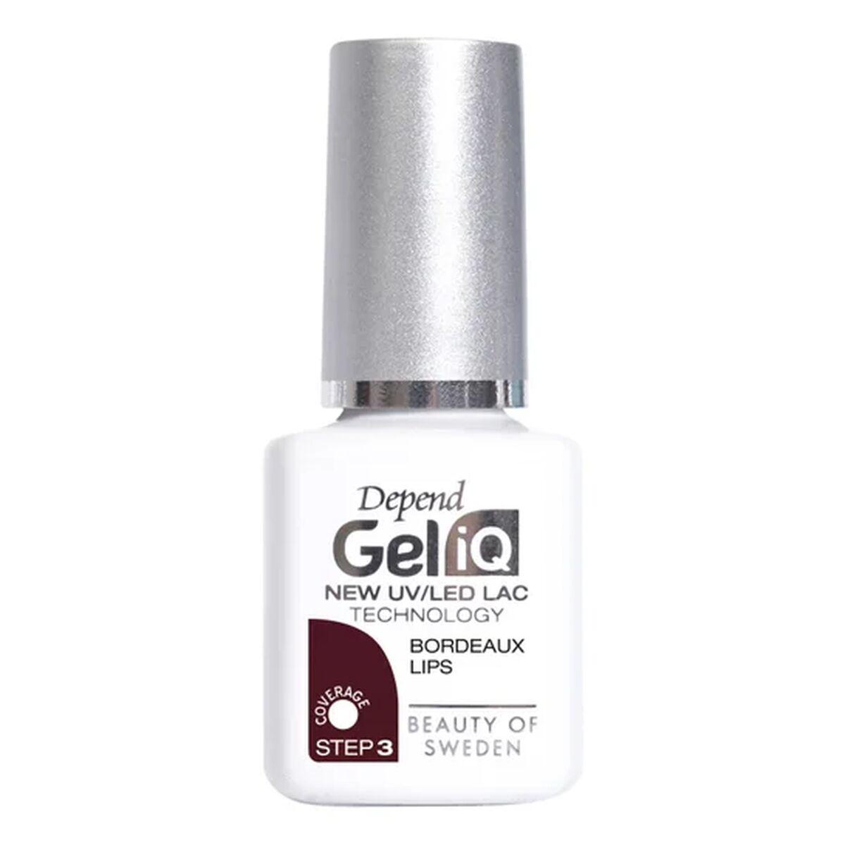Neglelak Beter Depend Gel Bordeaux Lips
