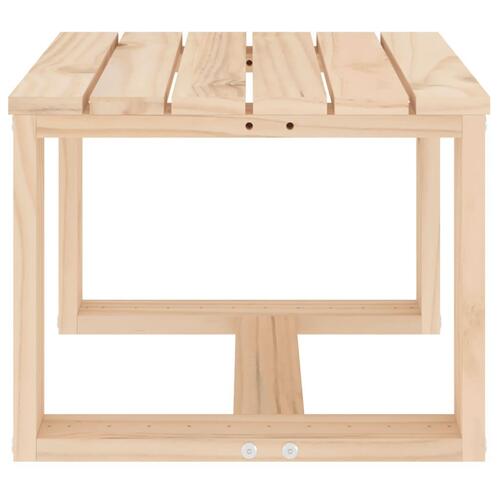 Havebord 40x38x28,5 cm massivt fyrretræ