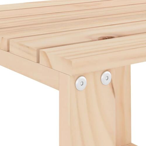 Havebord 40x38x28,5 cm massivt fyrretræ