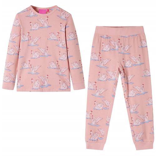 Pyjamas til børn str. 140 lyserød