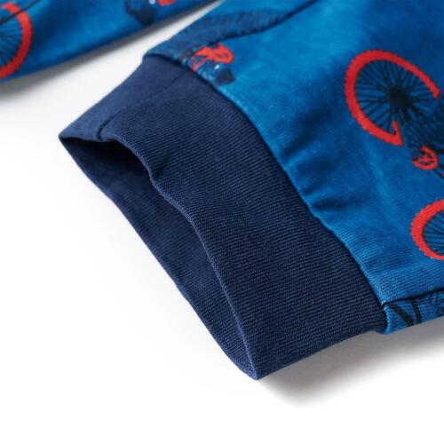 Pyjamas til børn str. 116 petroleumsblå