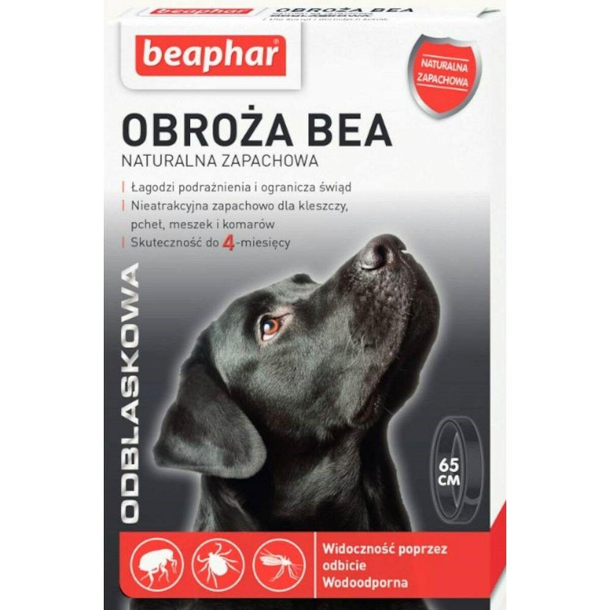 Hundehalsbånd Beaphar 65 cm Lopper og flåter Sort Mørkegrå