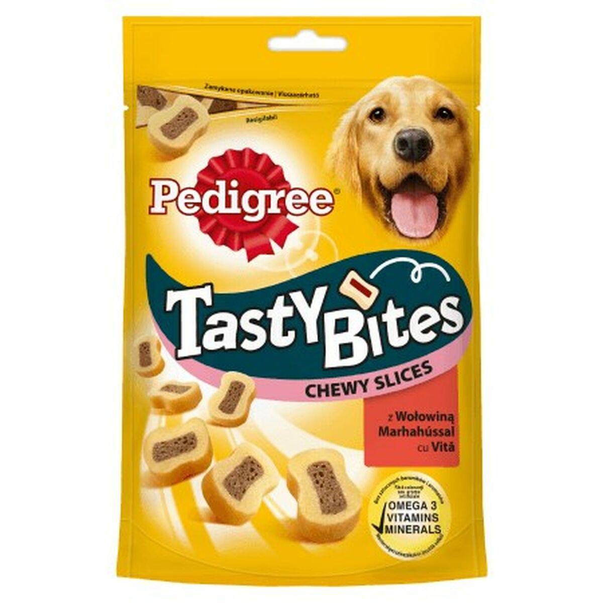 Hundesnack Pedigree Tasty Bites Chewy Slices Oksekød 155