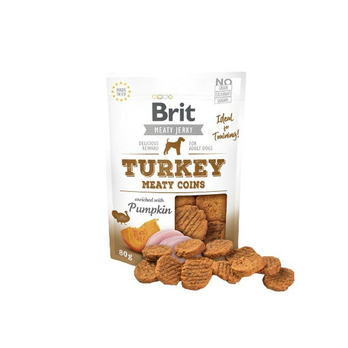 Brit Jerky Hundesnack Kalkun - 80 g