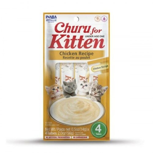 Inaba Churu til killinger - Kylling, 4 x 14 g