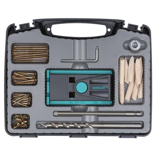 Wood assembly kit Wolfcraft undercover-jig PZ 4642000 55 Dele