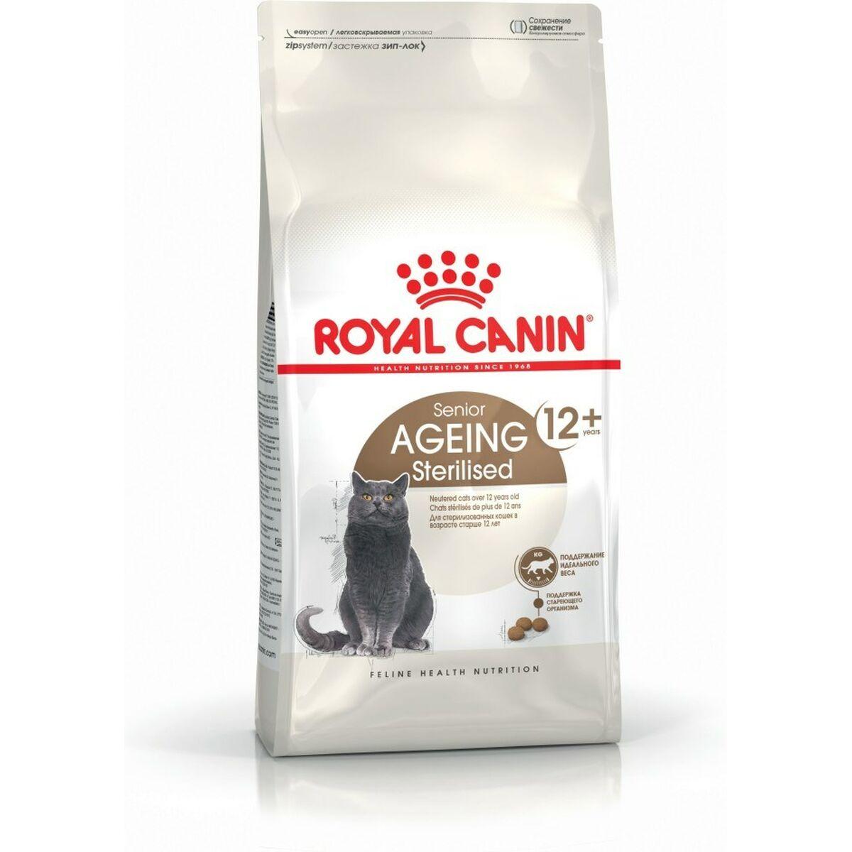 Kattemad Royal Canin Senior Ageing Sterilised + Majs Vegetabilsk Fugle Ældre