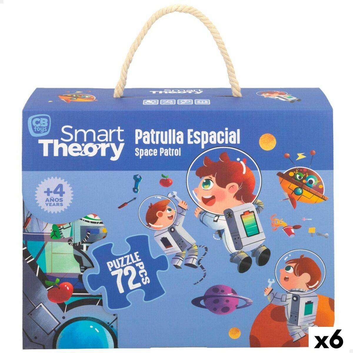 Puslespil Colorbaby Space Patrol 72 Dele 90 X 60 Cm 6 Enheder