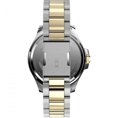 Timex Harborside Coast herreur 43 mm - blå skive, stållænke