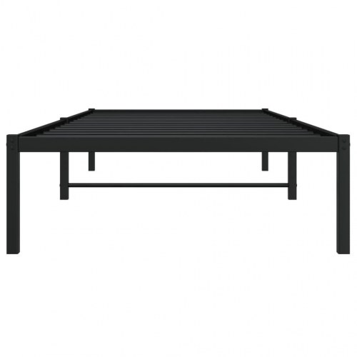 Sengeramme 90x200 cm metal sort