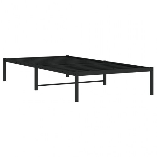 Sengeramme 107x203 cm metal sort