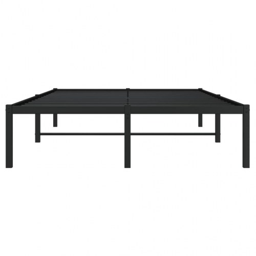 Sengeramme i stål 120 x 200 cm - sort