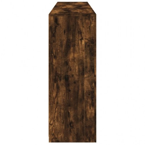 Skænk med LED-lys 162×37×100 cm - røget egetræsfarve