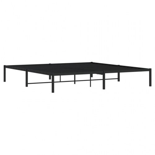 Sengeramme 193x203 cm metal sort