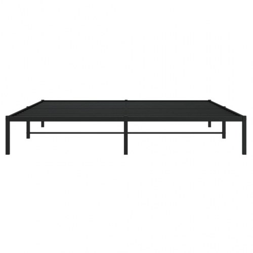 Sengeramme 193x203 cm metal sort