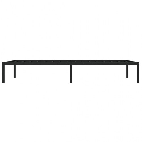 Sengeramme 100x190 cm metal sort