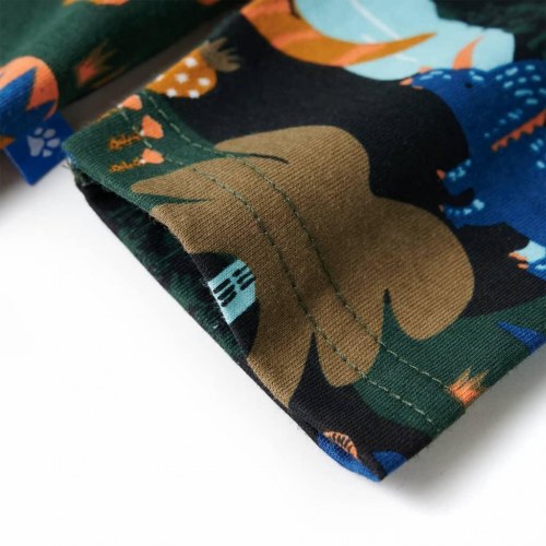 Pyjamas til børn str. 140 mørkegrøn