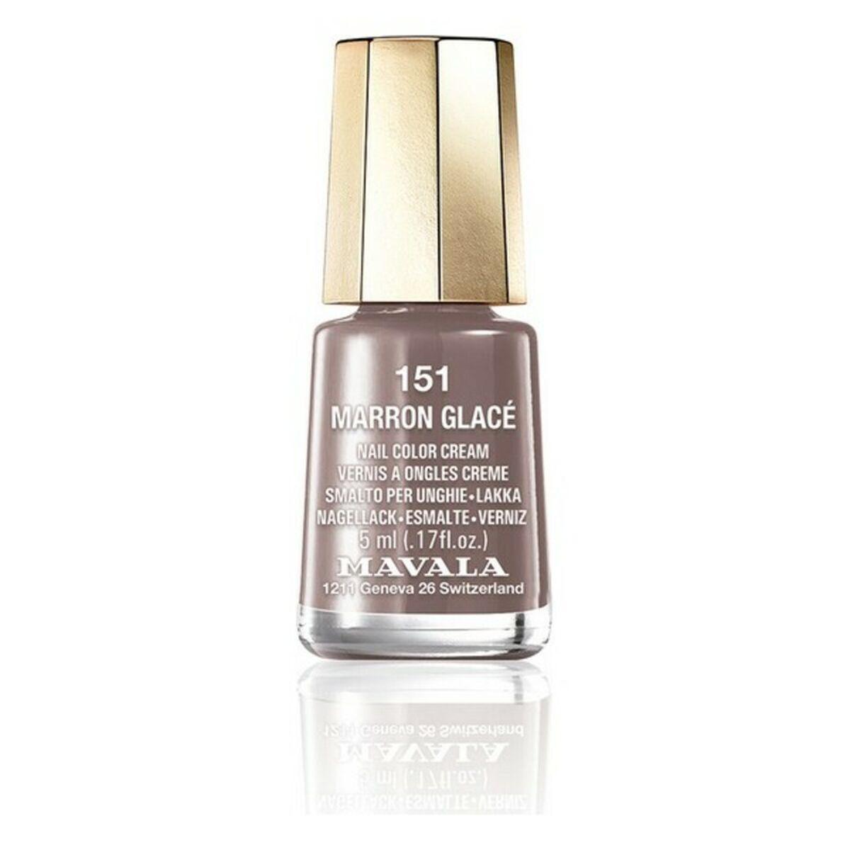Neglelak Nail Color Cream Mavala 151-marron glace (5 ml)