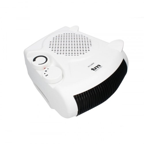 TM Electron TMFH406 varmeblæser 1.000-2.000 W - bærbar med termostat