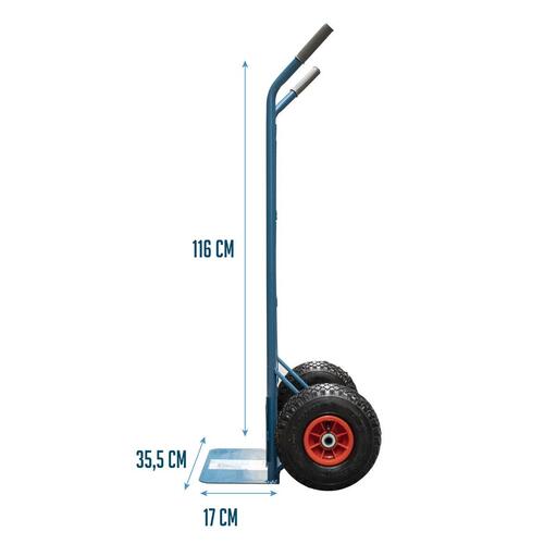 Trillebør Ferrestock Hjul/Dæk Greb Stål 150 kg