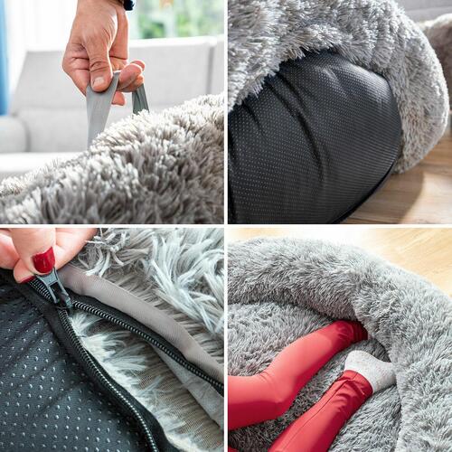 Hundeseng til mennesker - Human Dog Bed XXL Grey