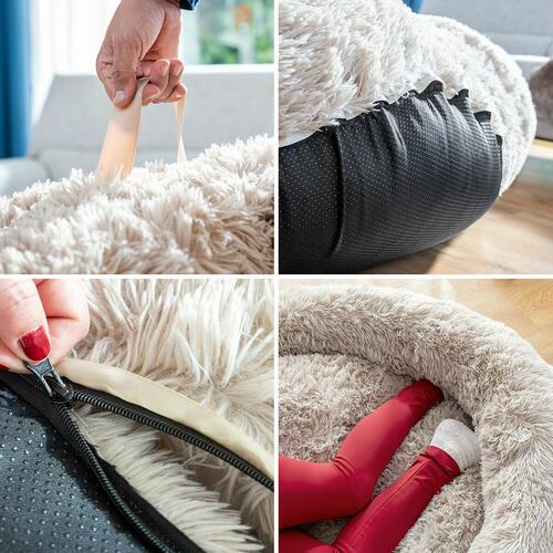 Hundeseng til mennesker - Human Dog Bed XXL Beige